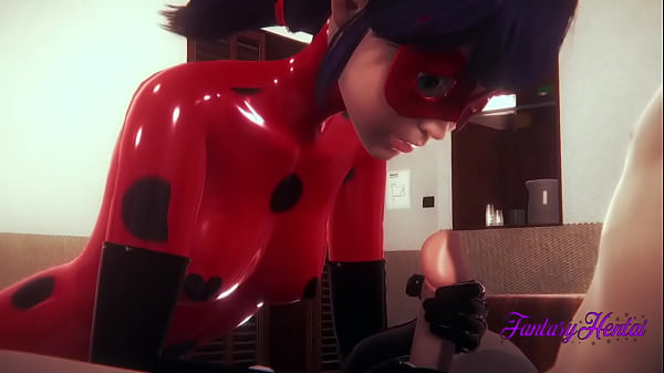 Miraculous Ladybug Hentai 3D - Ladybug handjob, blowjob and fucked - Japanese Cartoon manga anime porn